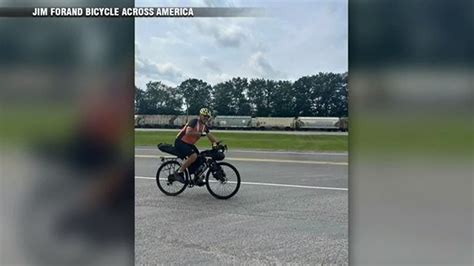Plymouth man biking from Mass. to CA to raise money for local veterans